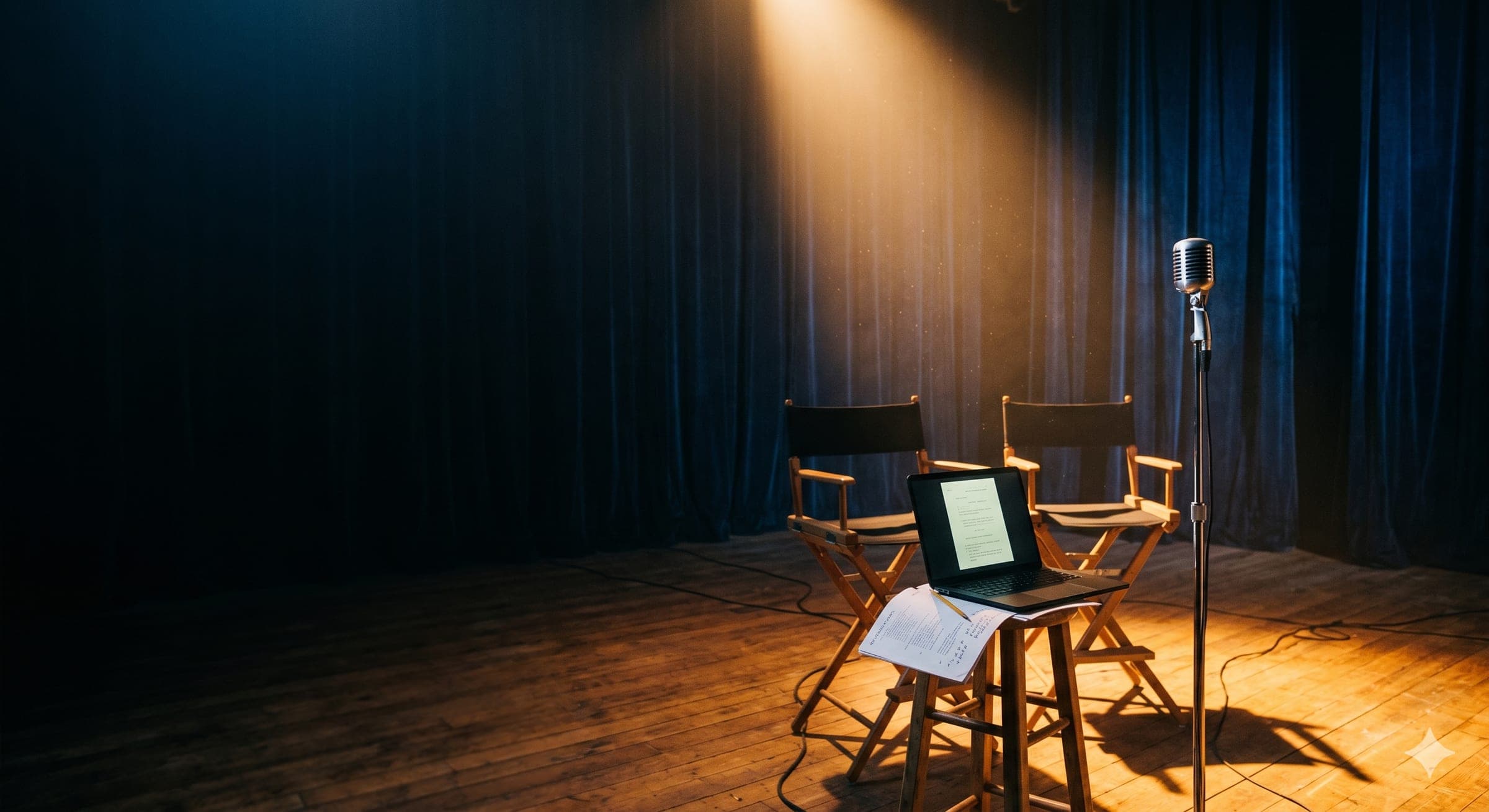 Casting scene